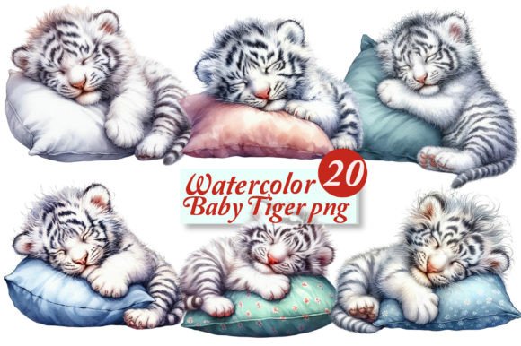 Download Baby White Tiger Clipart - White Collection